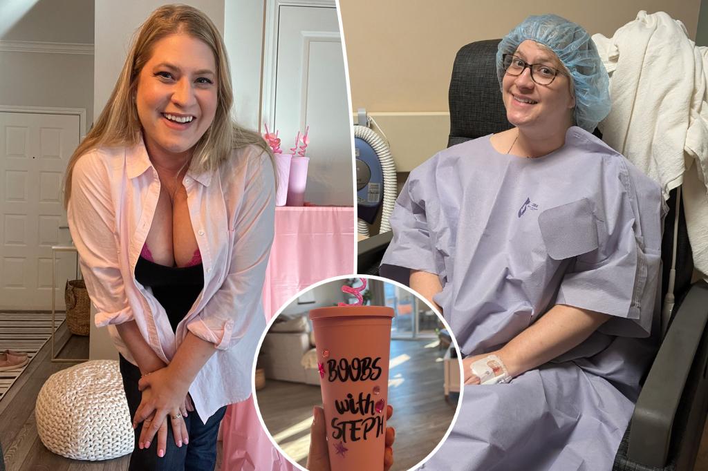 Cancer patient hosts 'breast travel party' before double mastectomy: 'Celebrate saying goodbye'