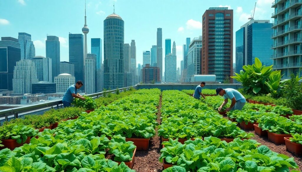 City Skies: Pioneering the Rooftop Farming Revolution