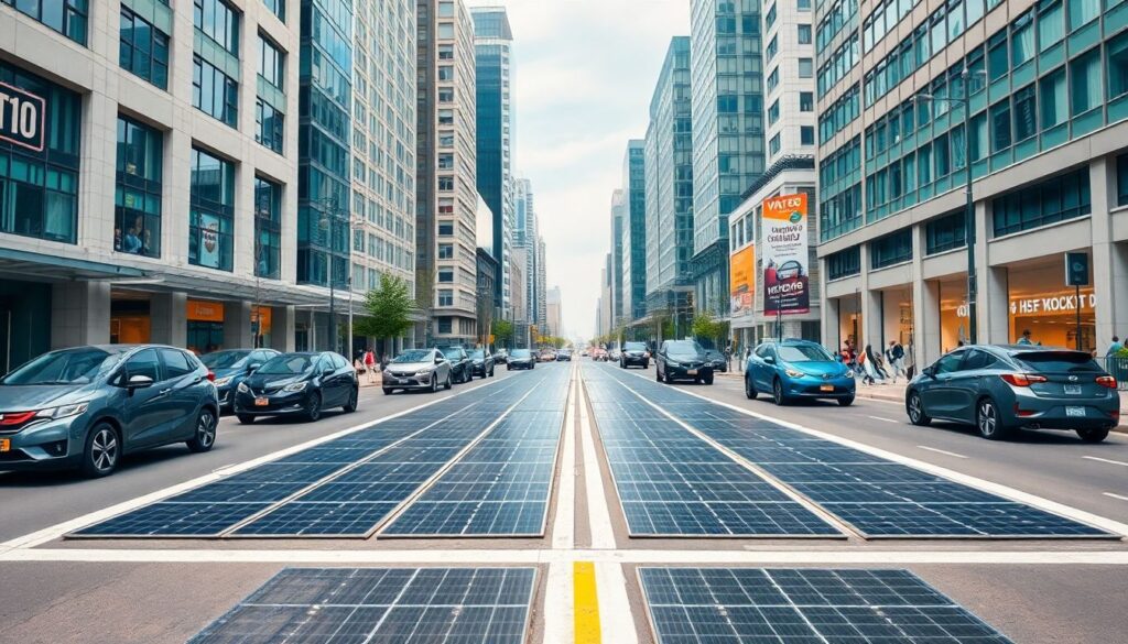 Solar-Powered Smart Roads: Transforming Urban Mobility for a Sustainable Future